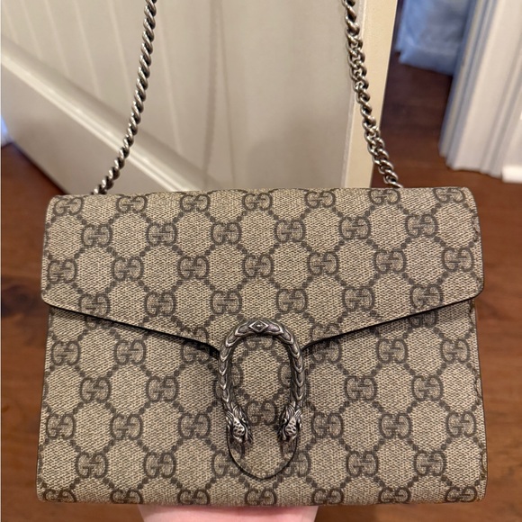 Gucci Beige and Red Crossbody Bag - Picture 2 of 7